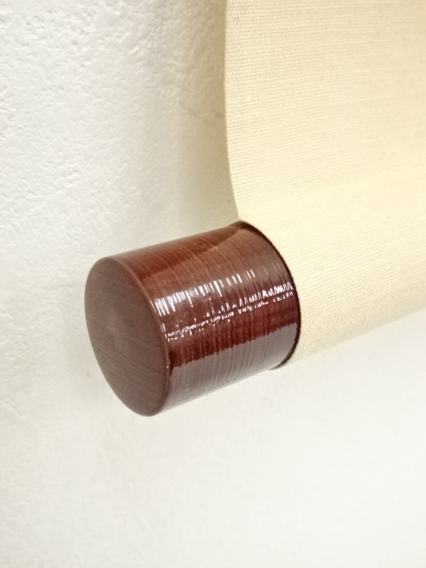 道具 ] - 道具 大覚寺 乃村龍澄筆 「春物自清美」一行書 肉筆紙本掛軸